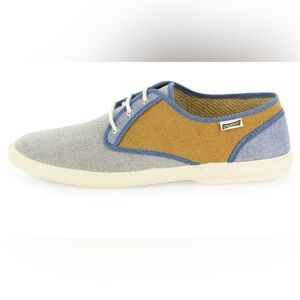 Maians | Mens Sisto Combi - Saffron White Vegan Leather Slip On Shoe Size 43